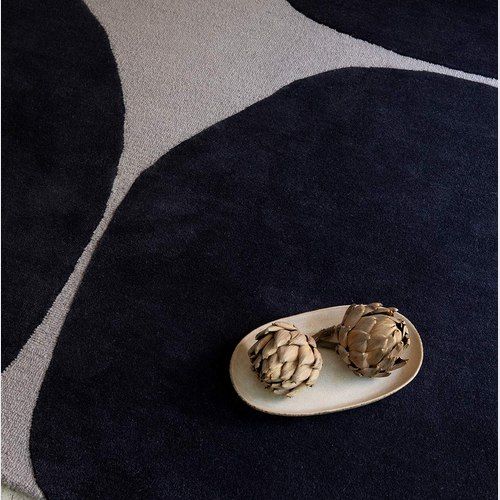 Decor Designer Floor Rug - Bruta Off-Black | Brink & Campman