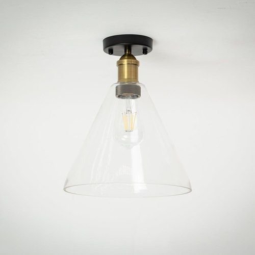 Mr Fix with 25cm Funnel Glass Shade