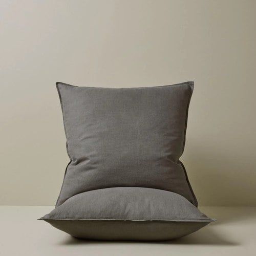 Ravello Pillowcase Pair - Charcoal | Standard,  King or