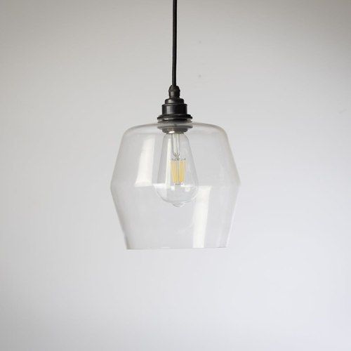 Fred Glass Pendant - Clear