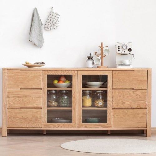 Humbie Natural Solid Oak Extra Large Sideboard