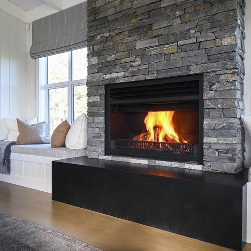 Indoor Wood General Fireplace