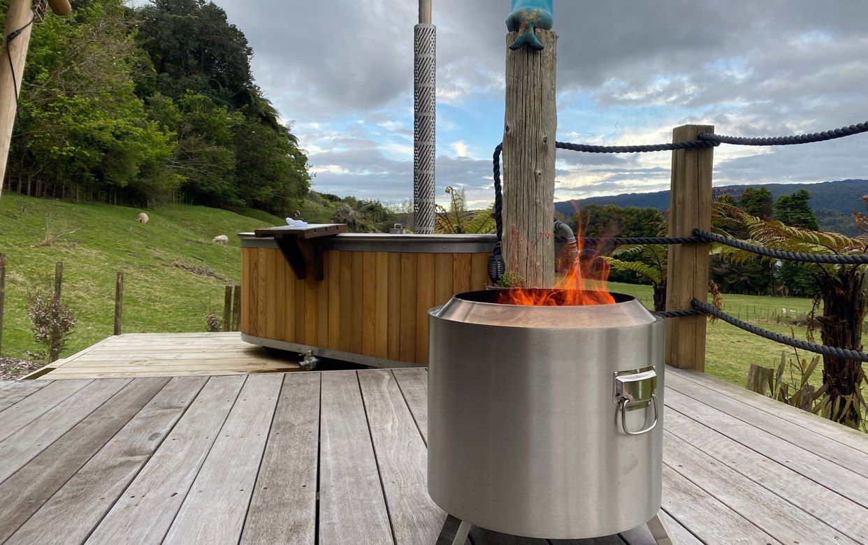 Luxury Camping Fire Pit
