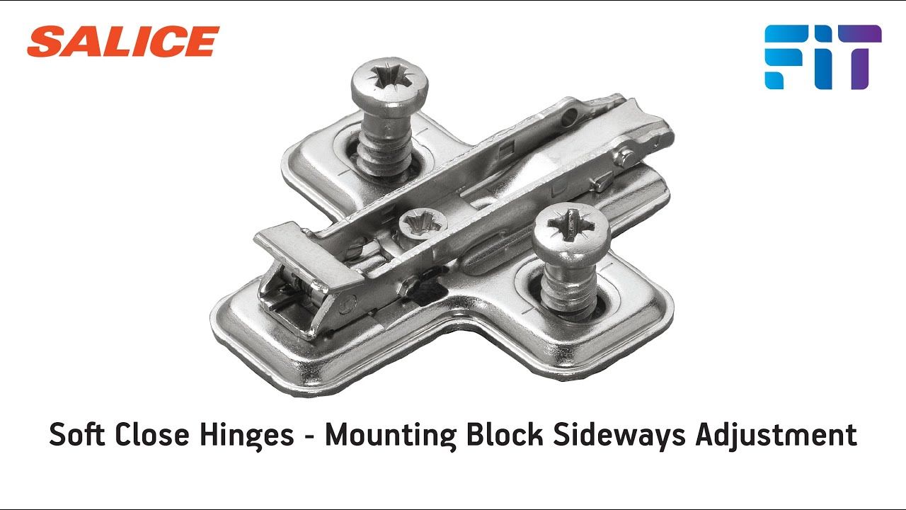 Salice Soft Close Concealed Hinges ArchiPro NZ