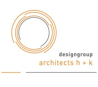 Designgroup architects h + k professional logo