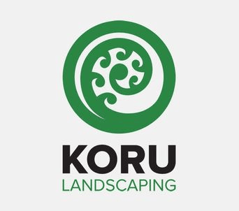 Koru Landscaping professional logo