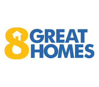 8 Great Homes professional logo
