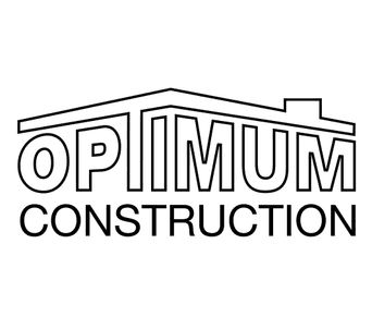 Optimum Construction professional logo