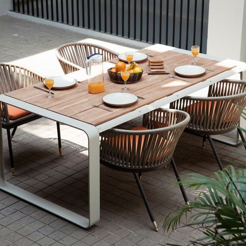 Skin XL Outdoor Dining Table by Lebello