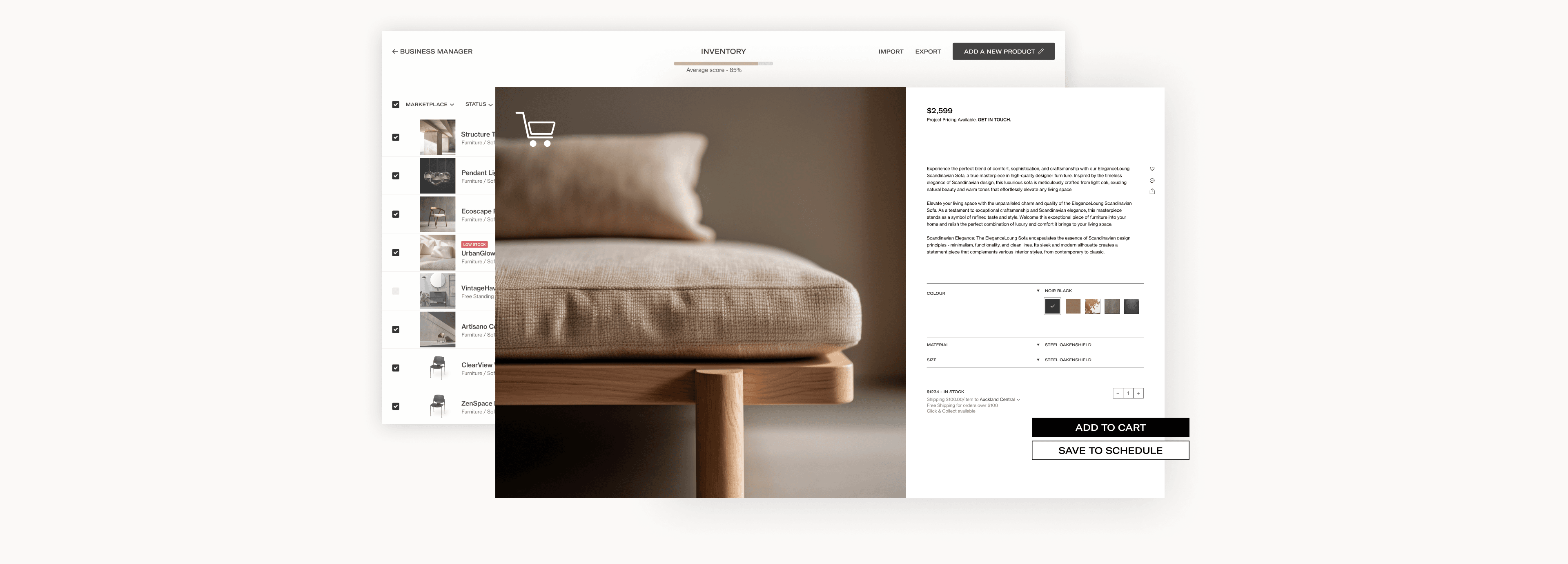 Editing Product Overview