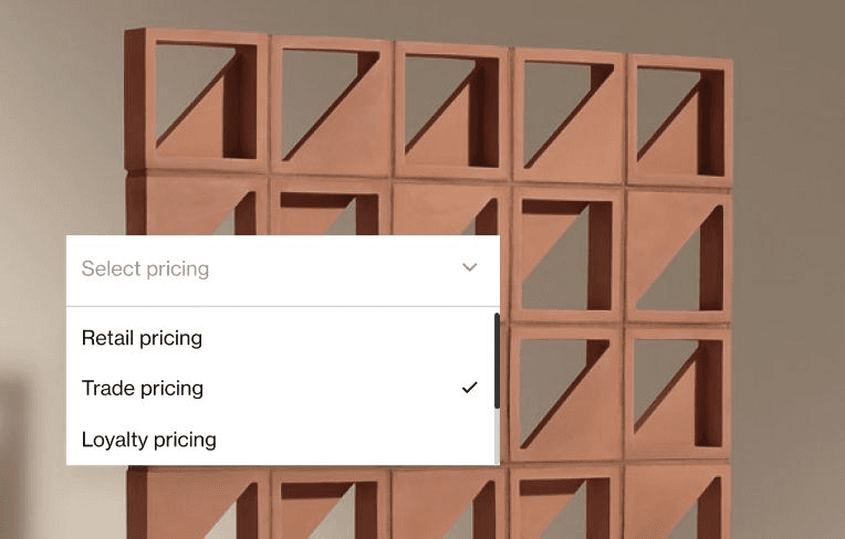 Specialty pricing