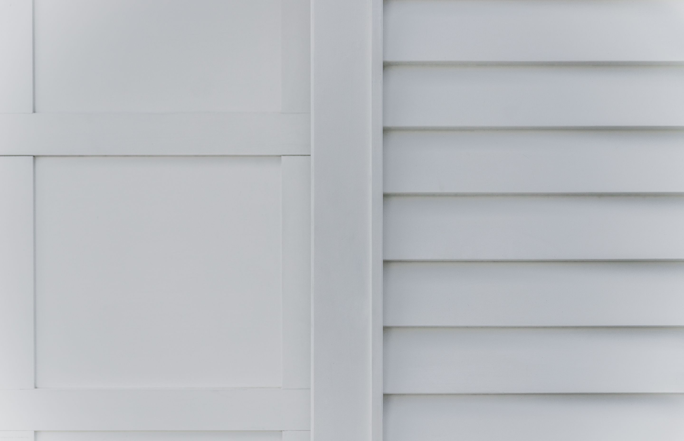 A closer look at KLC's weatherboard cladding.