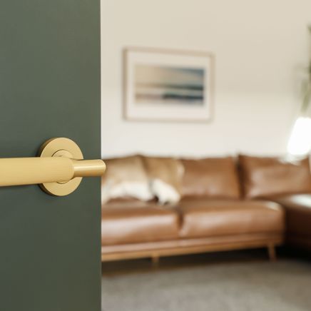 The latest in door hardware: a fluted range that spans all interior styles