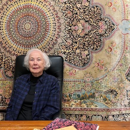 Marie Ewbank: the 90-year-old doyenne of rugs