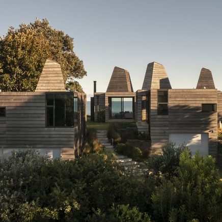 A sculptural, coastal residence mining the sun and stars