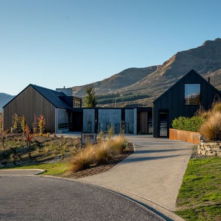 An industrial chic Queenstown residence built around a view of The Remarkables