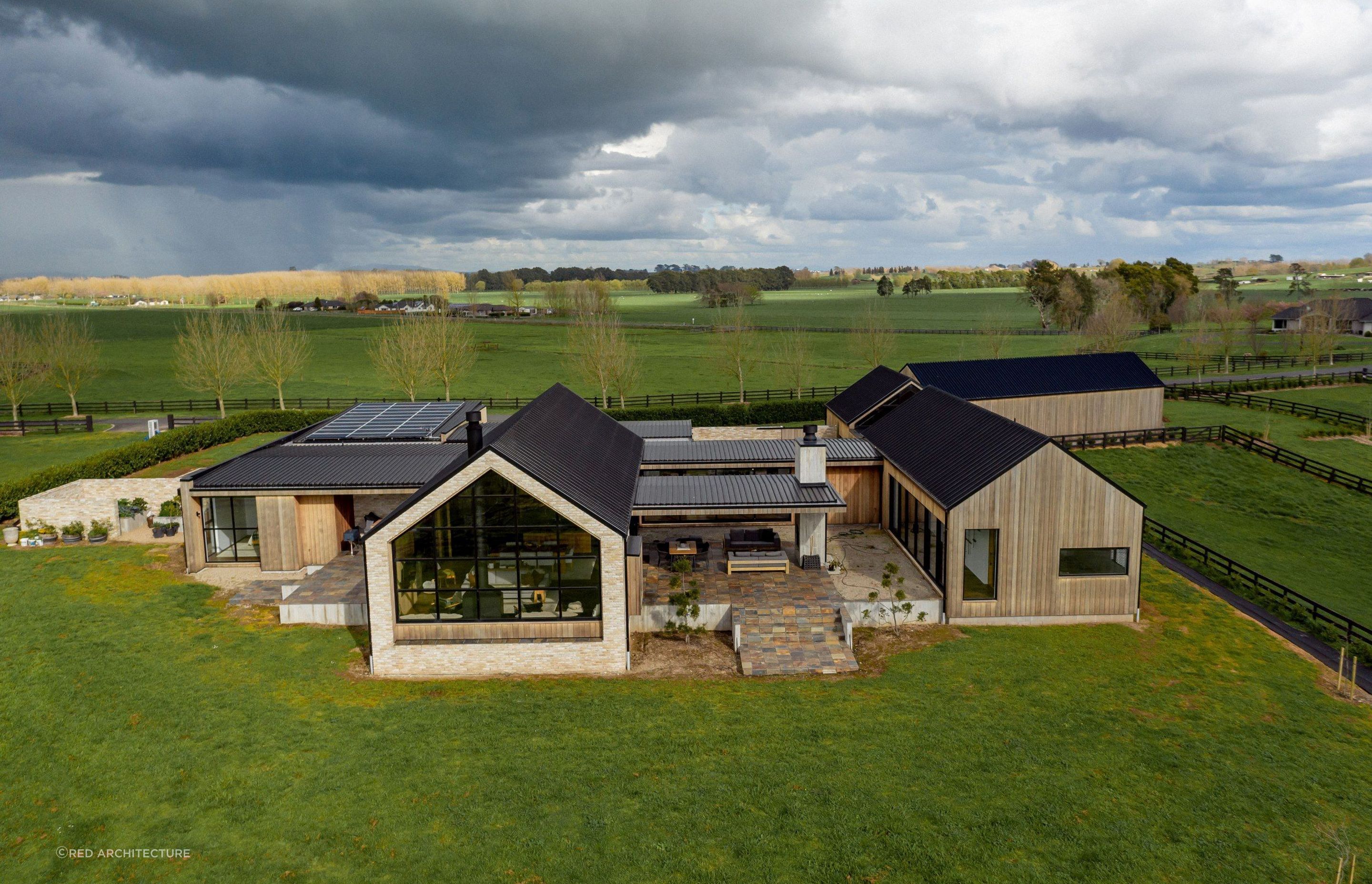 An aerial view of a rural paradise. | Photographer: Nicole Troost &amp; Mark Hamilton.