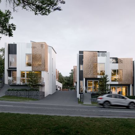 A stunning terraced development showcasing the best that medium-density has to offer