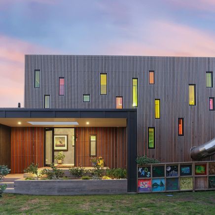 This playful beachside home is a true expression of the owner’s creative spirit