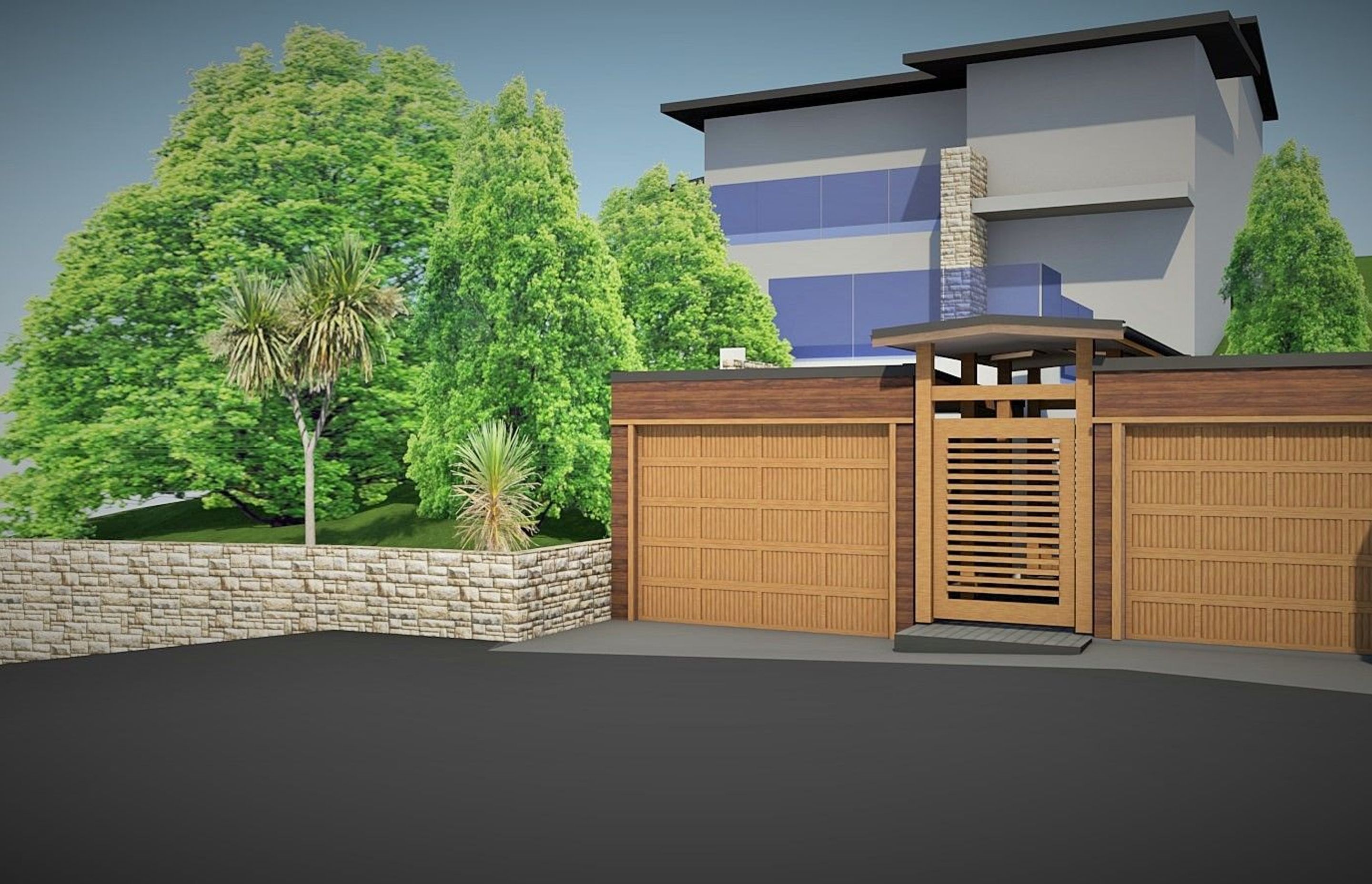 Mt Pleasant Garage by Brad Richards Building ArchiPro NZ