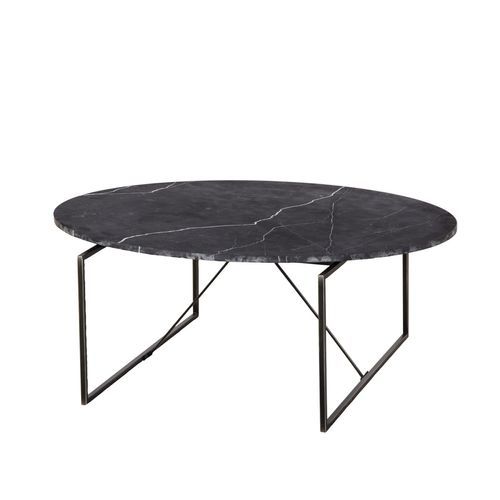 Thomas Bina Georgina Black Marble Coffee Table