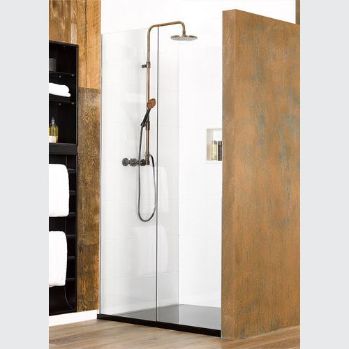 Linea Quattro Tiled 3 Wall Fixed Panel Shower