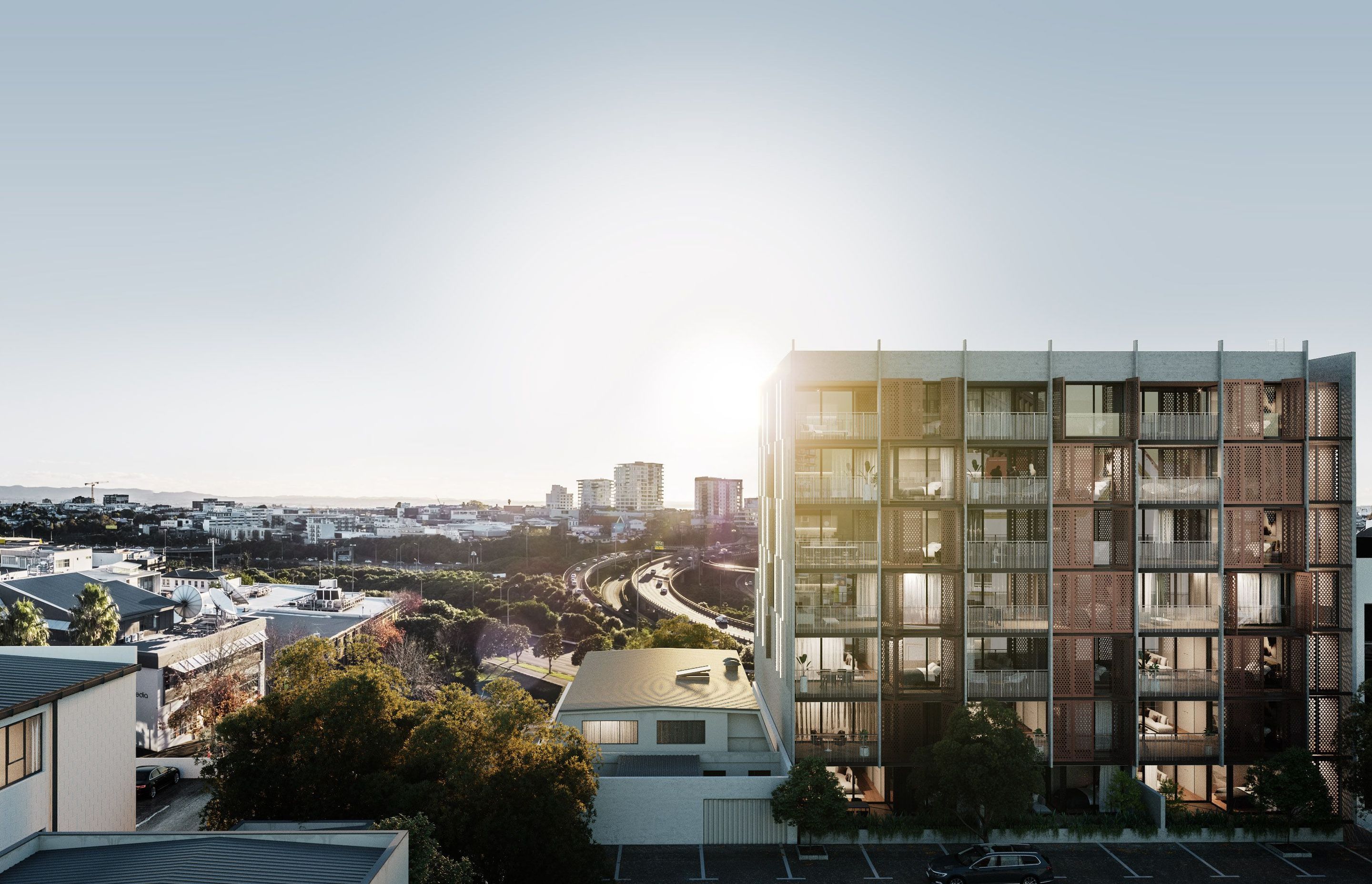 Upper Queen Street Apartments by Moller Architects ArchiPro NZ