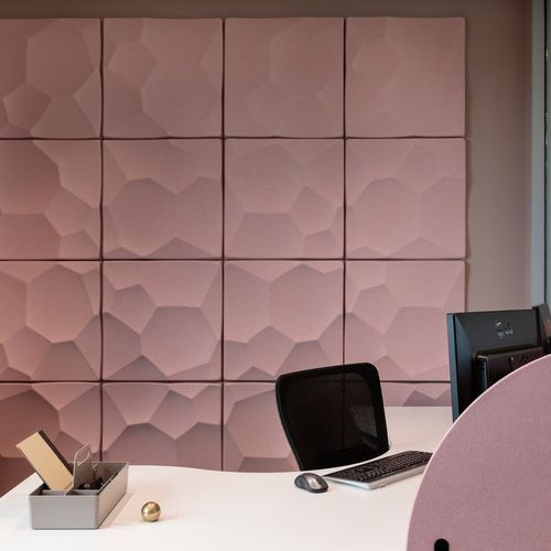 3D Acoustic Wall Tiles