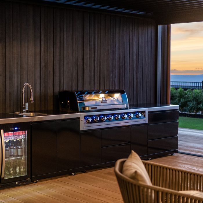 Gasmate Galaxy Black Outdoor Modular Kitchen