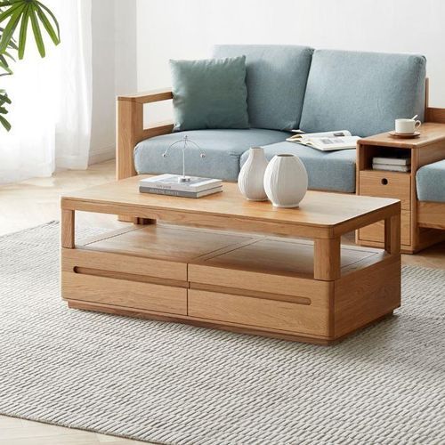Manchester Natural Solid Oak Coffee Table