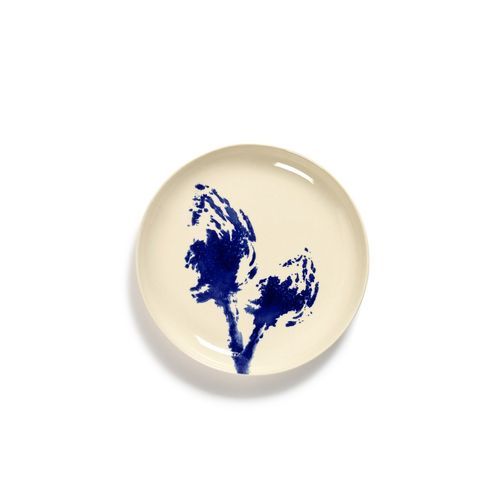 Ottolenghi White Artichoke Blue Plate - Set of 2