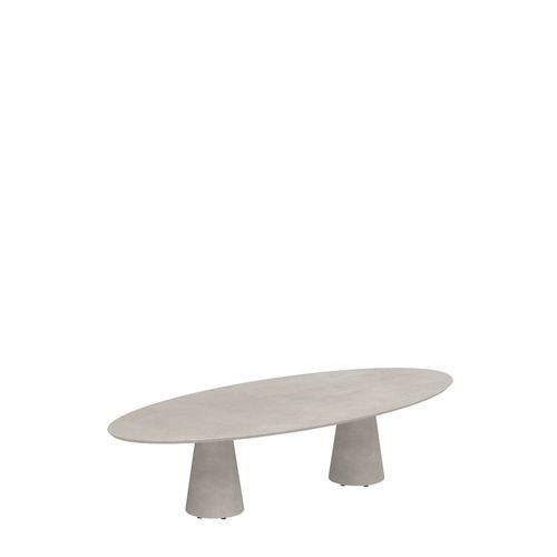 Conix Oval Outdoor Dining Table by Royal Botania