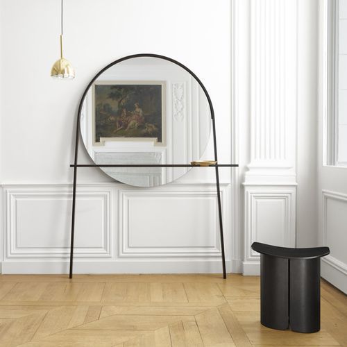 Geoffrey Mirror Clothes Stand by Alian Gilles