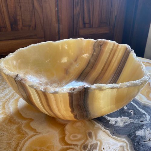 Bowl Onyx Black & Tan