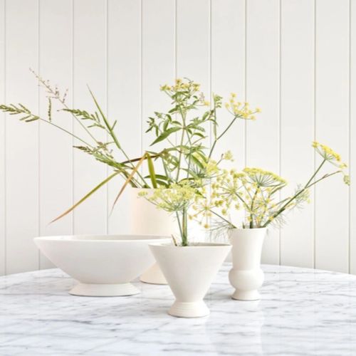 Scallop Vase Natural