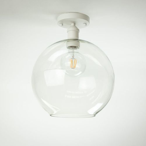 Mr Fix with Apothecary 30cm Round Glass Shade