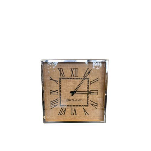 New Zealand Jute Detail Wall Clock