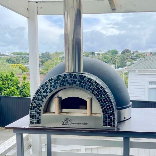 My-Chef Wood Fired Mosaic Pizza Oven
