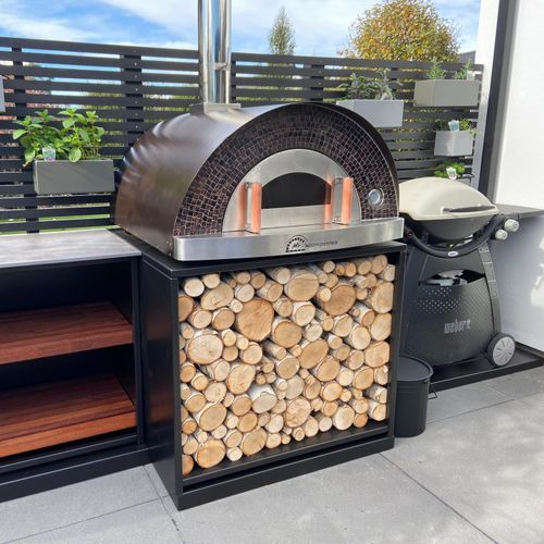 My-Fuoco Wood Fired Mosaic Pizza Oven