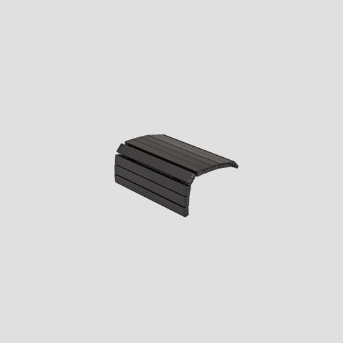 Outdoor Aluminium Slat Tray in Black