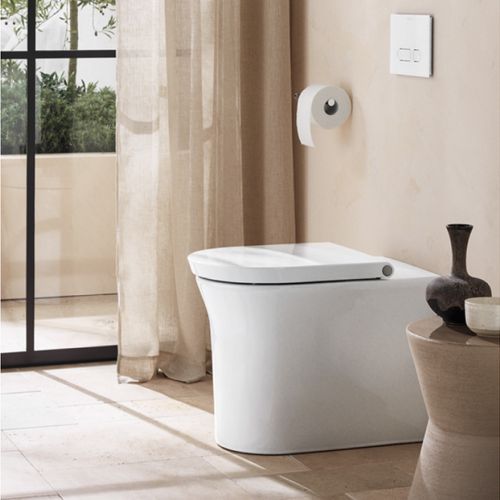 White Tulip by Philippe Starck Floor Mounted Toilet