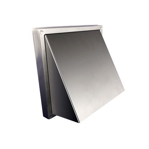 Cowl Wall Vent- Stainless Steel

