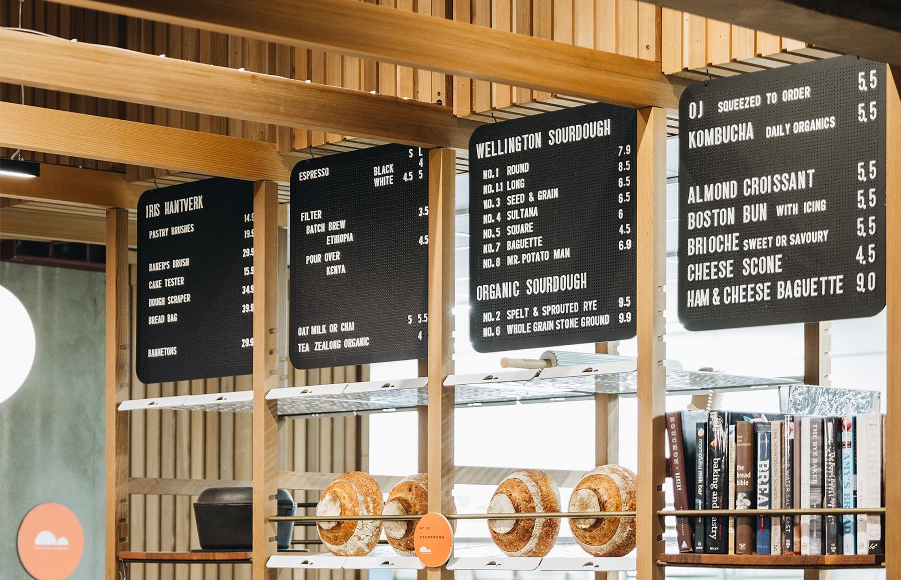 Starta Kitchen Interior Design, Menus and Menu Holders by Proffer