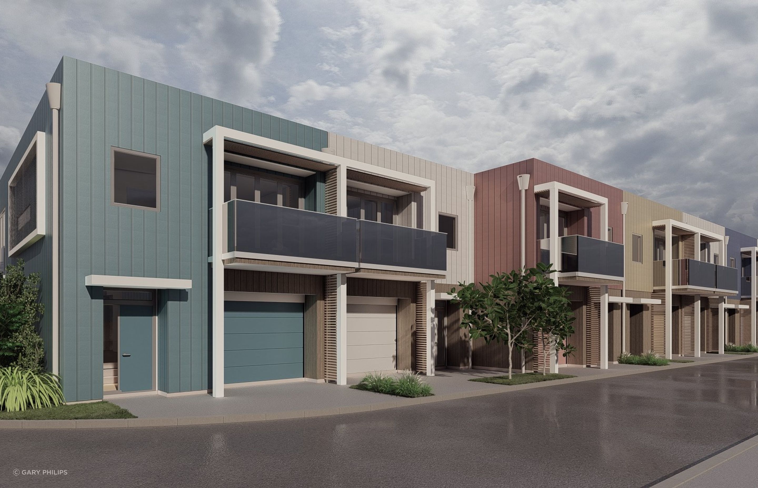 View of Greta Point Apartments – Renovation and Alterations by Novare ...