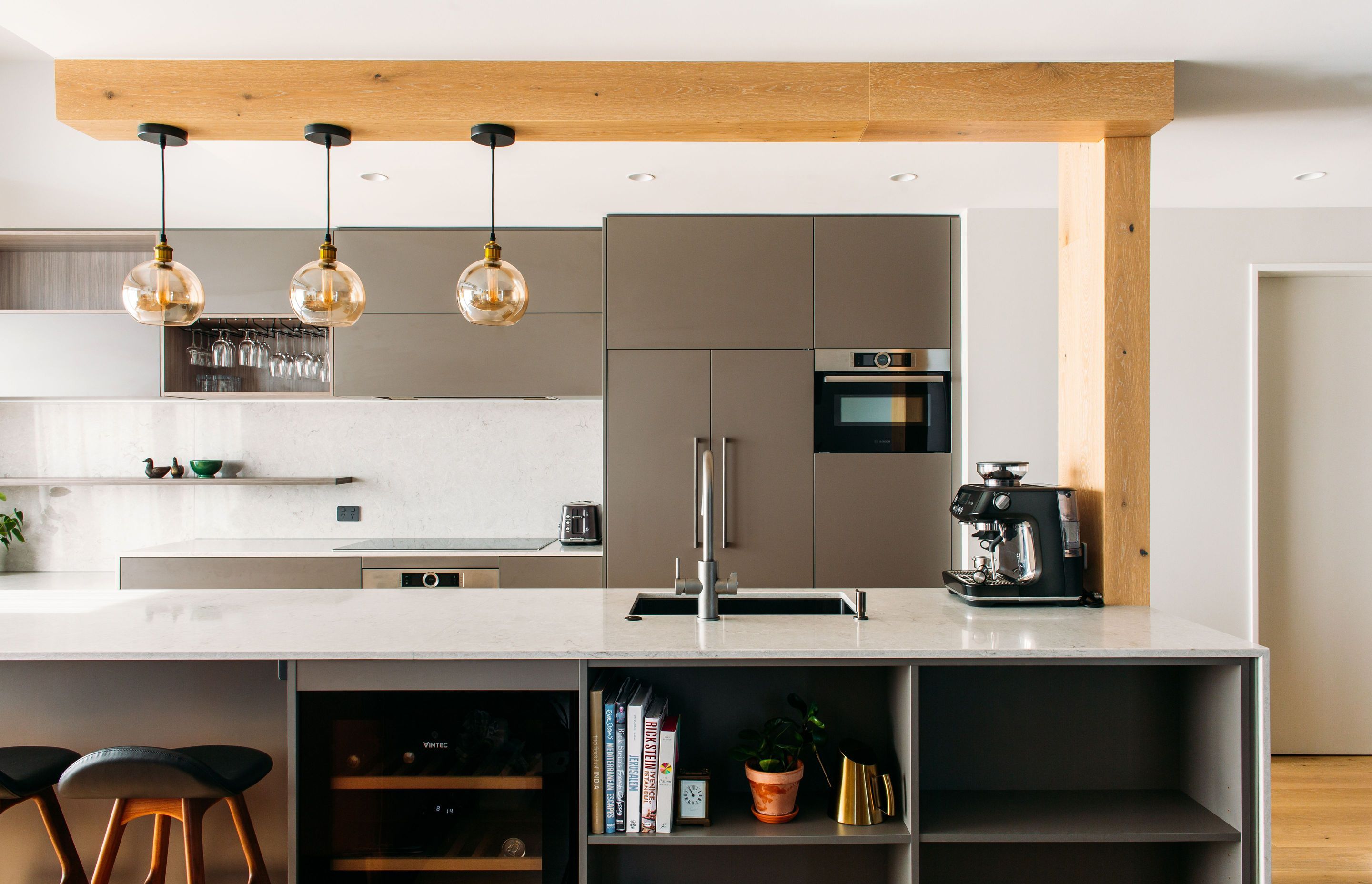 Image showcasing City Apartment Kitchen by Hello Home Interiors | ArchiPro NZ