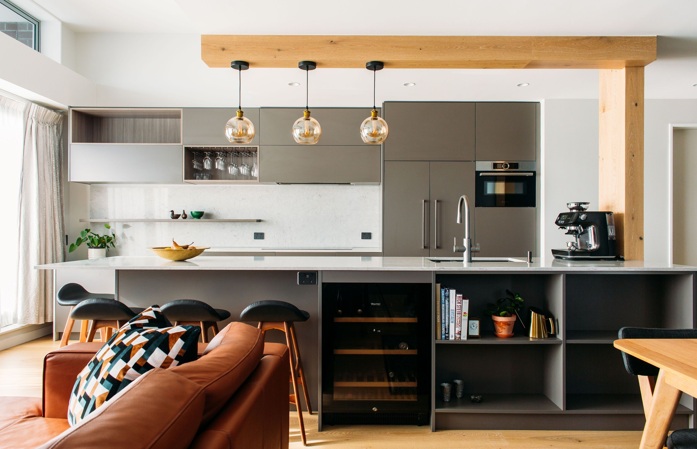 City Apartment Kitchen by Hello Home Interiors | ArchiPro NZ - City Apartment Kitchen Open Space That
