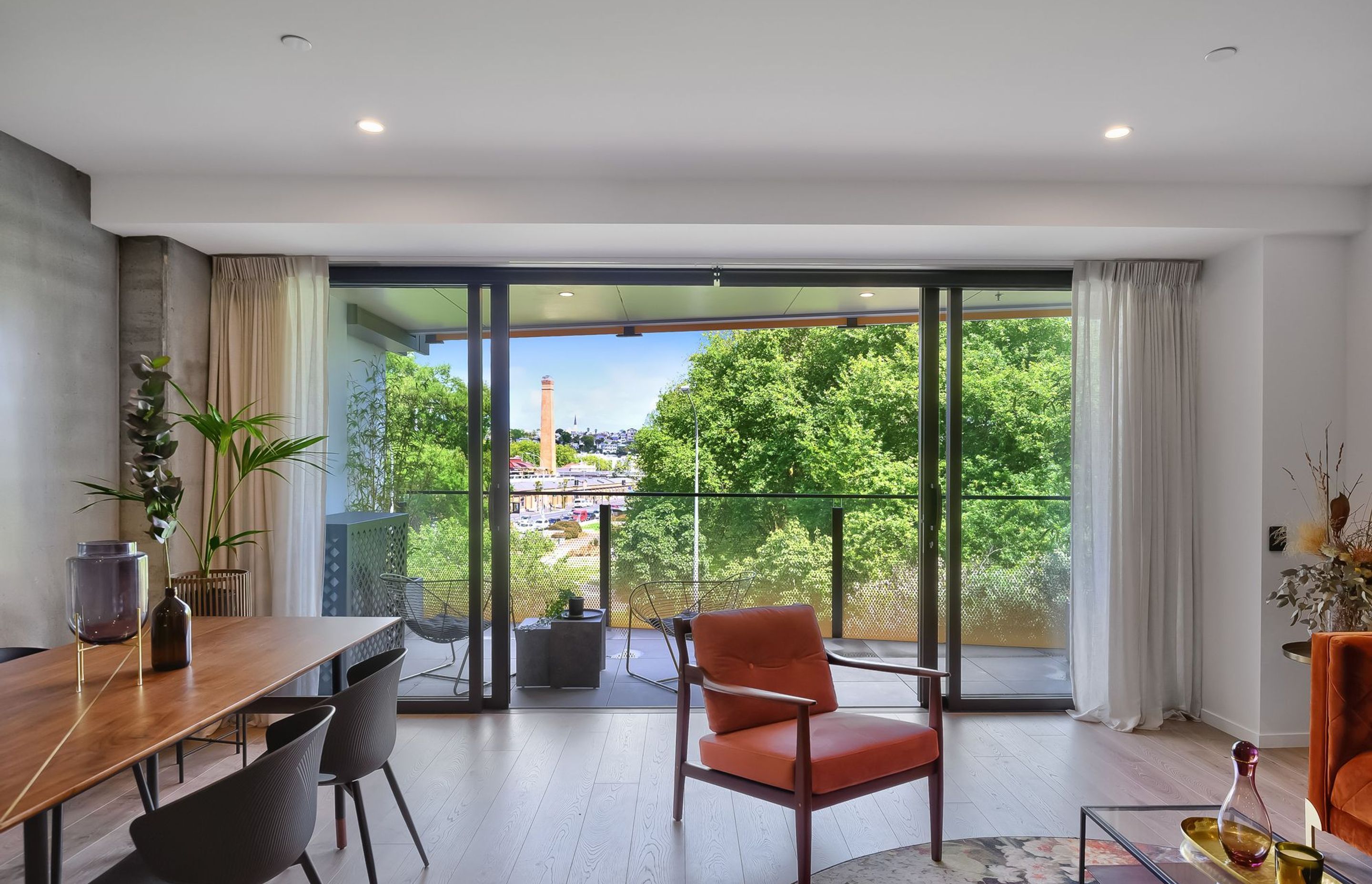 View of High End Apartment by Ash Road | ArchiPro NZ