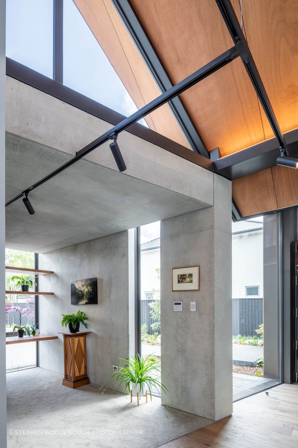 Concrete Copper Home