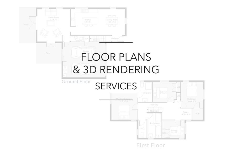 Floor plans & 3D Rendering