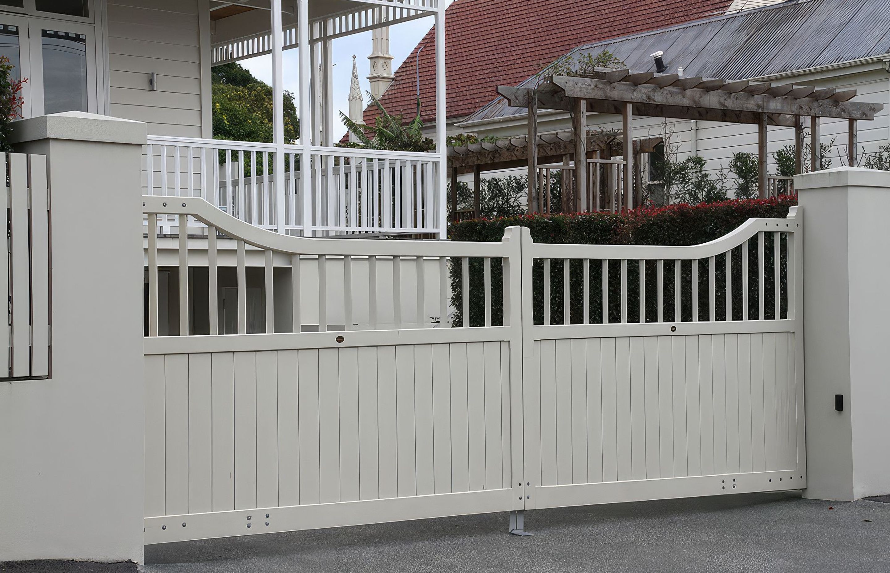Sherwood | Traditional Style Gates by WoodenGates | ArchiPro NZ